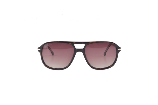 Front view of Rayflare RAY003C2 Prescription-Ready Polarized Sunglass, made from durable acetate for a comfortable fit.