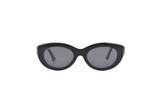 Front view of Rayflare RAY005C1 Prescription-Ready Polarized Sunglass, made from durable acetate for a comfortable fit.