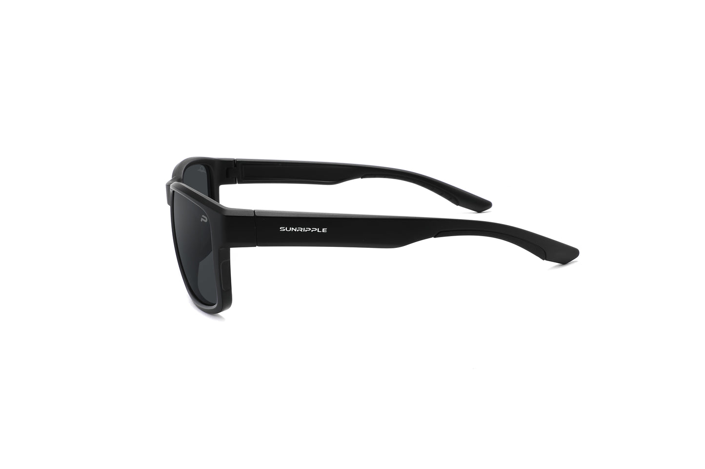 Side view of Sunripple SRL04C1 Sport Sunglass, designed for outdoor activities and cycling glasses, offering a durable and comfortable fit for an active lifestyle.