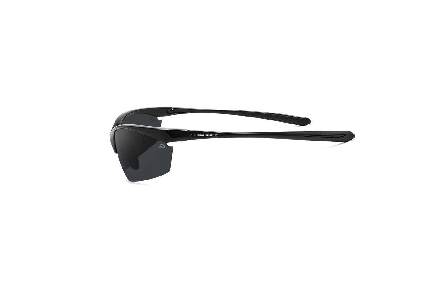 Side view of Sunripple SRL10C1 Sport Sunglass, designed for outdoor activities and cycling glasses, offering a durable and comfortable fit for an active lifestyle.