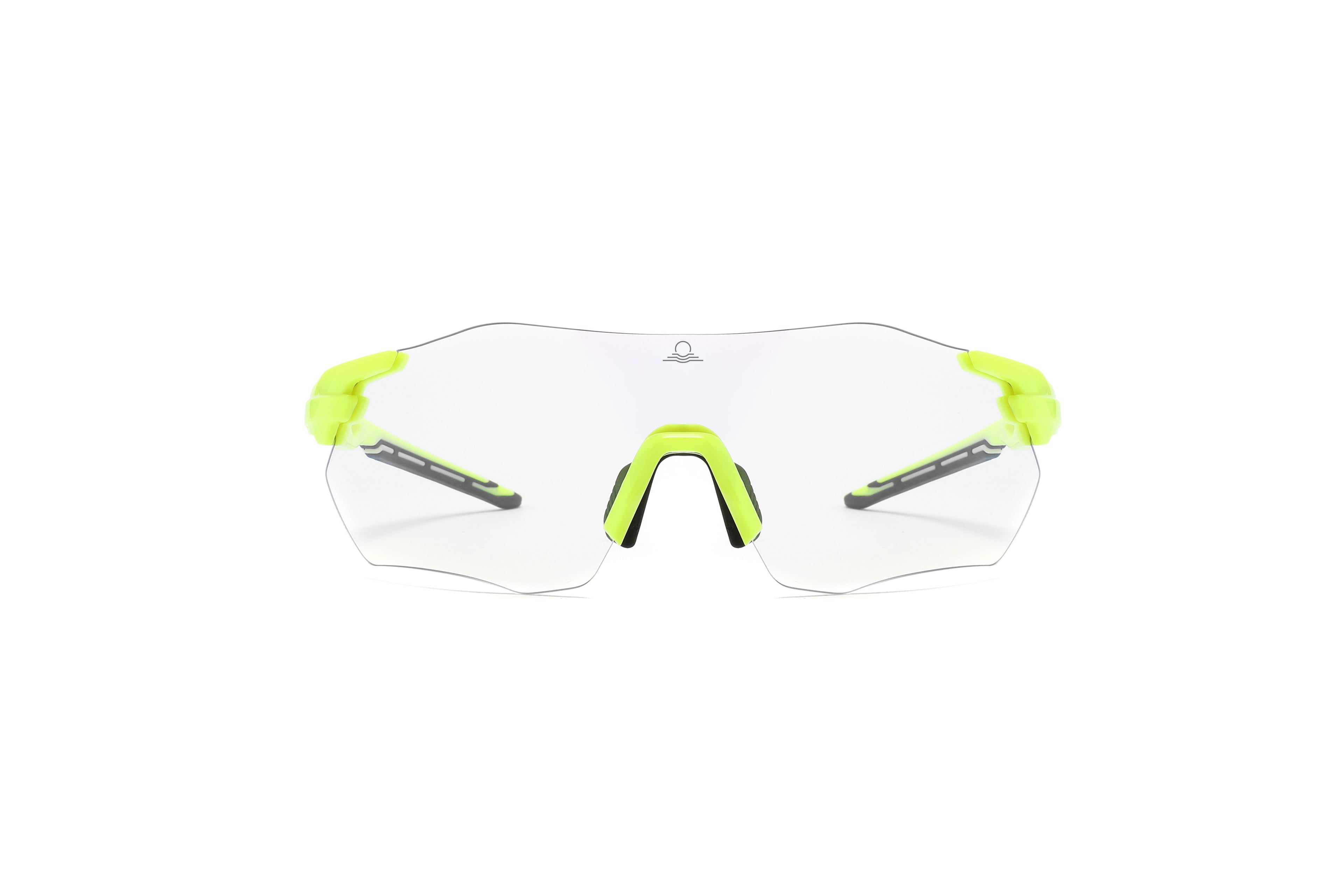 Front view of Sunripple SRSP11C3 Sport Sunglass, designed for outdoor activities and cycling glasses, offering a durable and comfortable fit for an active lifestyle.