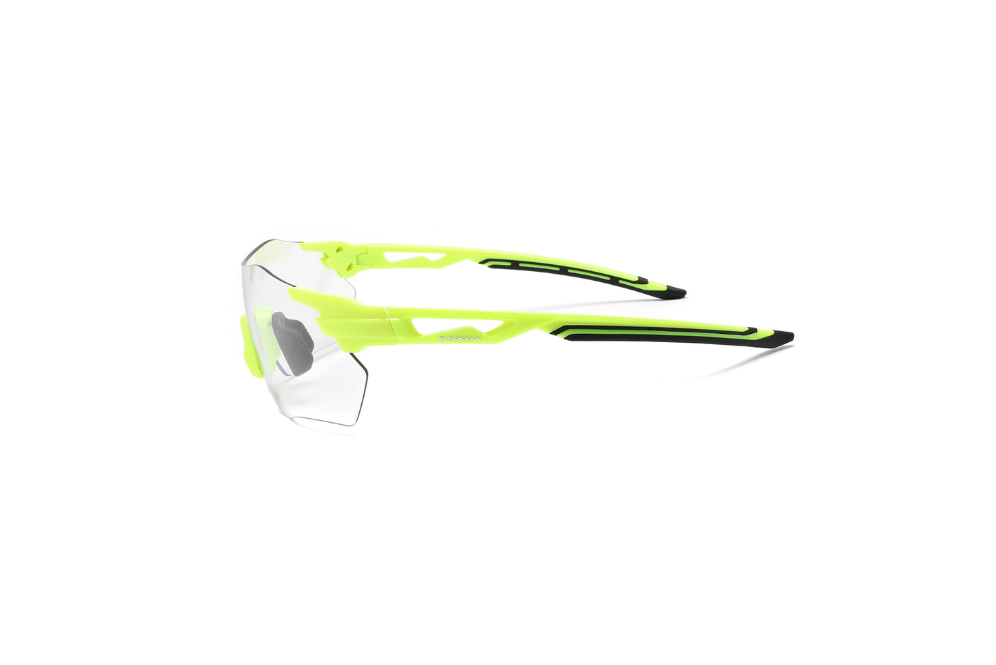 Side view of Sunripple SRSP11C3 Sport Sunglass, designed for outdoor activities and cycling glasses, offering a durable and comfortable fit for an active lifestyle.
