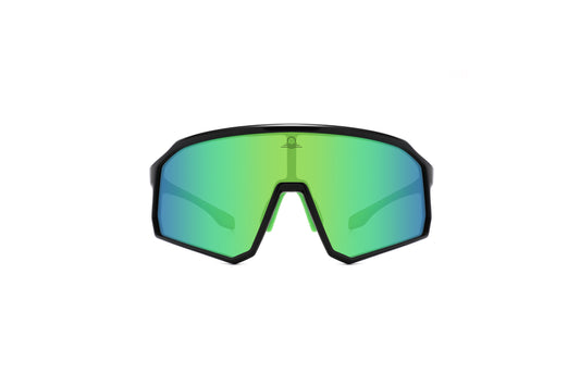 Front view of Sunripple SRSU14C1 Sport Sunglass, designed for outdoor activities and cycling glasses, offering a durable and comfortable fit for an active lifestyle.