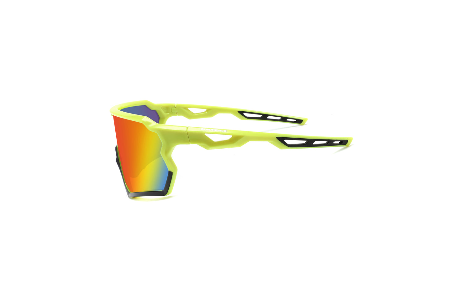 Side view of Sunripple SRS06C4 Sport Sunglass, designed for outdoor activities and cycling glasses, offering a durable and comfortable fit for an active lifestyle.