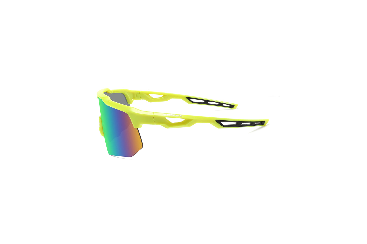 Side view of Sunripple SRS09C4 Sport Sunglass, designed for outdoor activities and cycling glasses, offering a durable and comfortable fit for an active lifestyle.