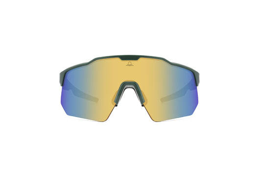 Front view of Sunripple SRS09C6 Sport Sunglass, designed for outdoor activities and cycling glasses, offering a durable and comfortable fit for an active lifestyle.
