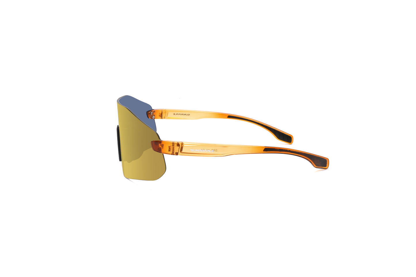 Side view of Sunripple SRS12C4 Sport Sunglass, designed for outdoor activities and cycling glasses, offering a durable and comfortable fit for an active lifestyle.