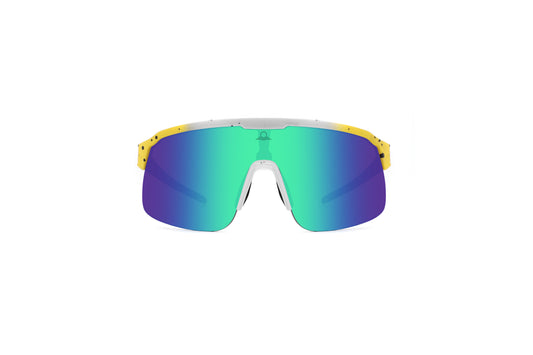 Front view of Sunripple SRS13C6 Sport Sunglass, designed for outdoor activities and cycling glasses, offering a durable and comfortable fit for an active lifestyle.