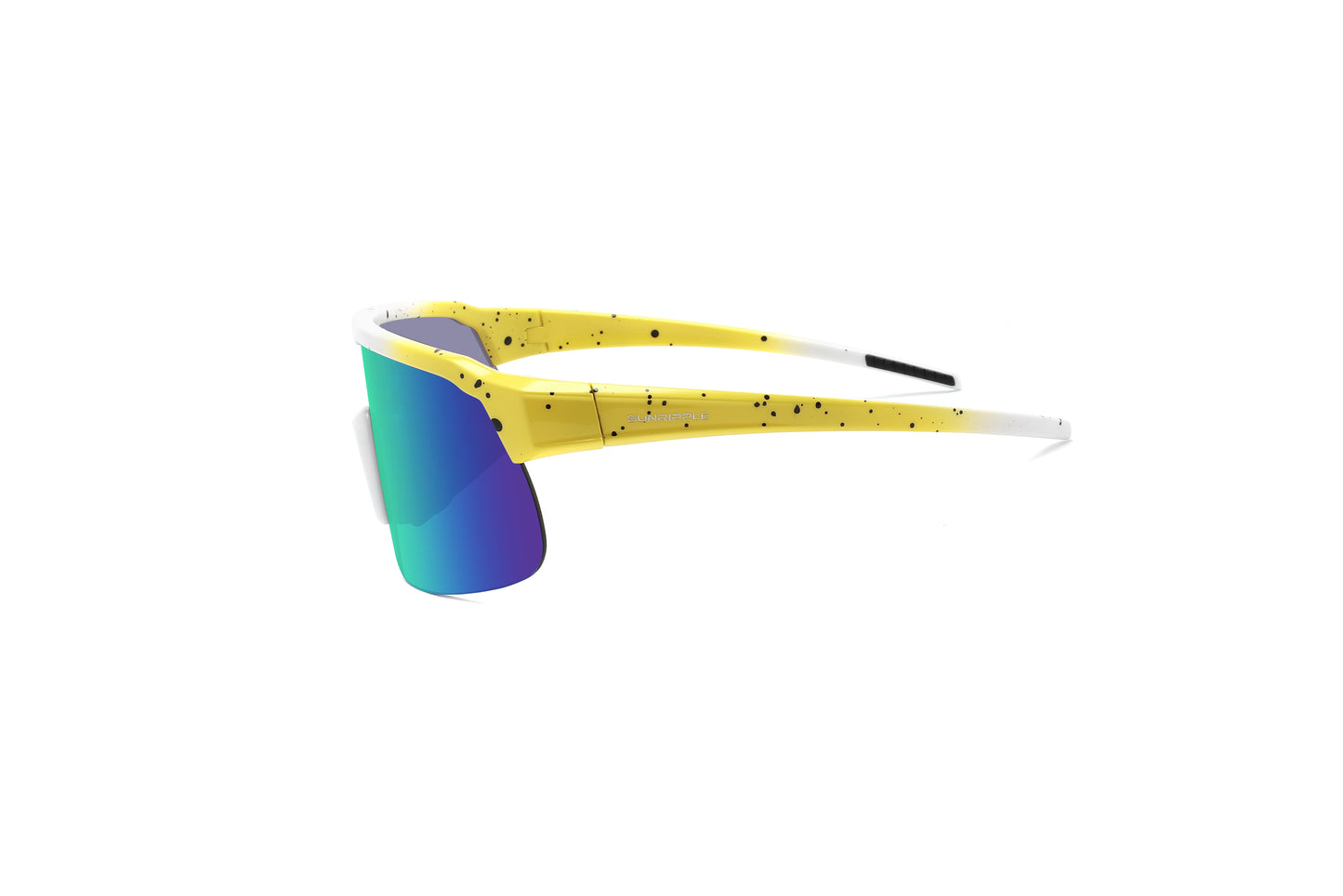 Side view of Sunripple SRS13C6 Sport Sunglass, designed for outdoor activities and cycling glasses, offering a durable and comfortable fit for an active lifestyle.