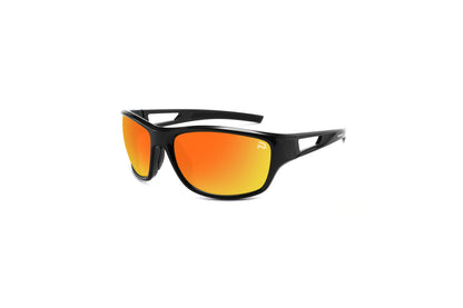Angle view of Sunripple SRL05C2 Sport Sunglass, designed for outdoor activities and cycling glasses, offering a durable and comfortable fit for an active lifestyle.