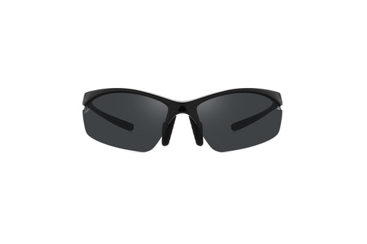 Front view of Sunripple SRL10C1 Sport Sunglass, designed for outdoor activities and cycling glasses, offering a durable and comfortable fit for an active lifestyle.