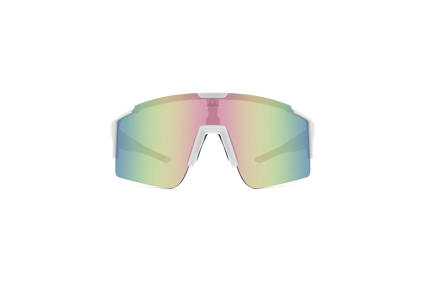 Front view of Sunripple SRS01C3 Sport Sunglass, designed for outdoor activities and cycling glasses, offering a durable and comfortable fit for an active lifestyle.