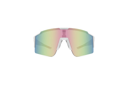 Front view of Sunripple SRS01C3 Sport Sunglass, designed for outdoor activities and cycling glasses, offering a durable and comfortable fit for an active lifestyle.