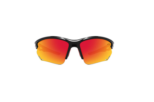 Front view of Sunripple SRS02C1 Sport Sunglass, designed for outdoor activities and cycling glasses, offering a durable and comfortable fit for an active lifestyle.