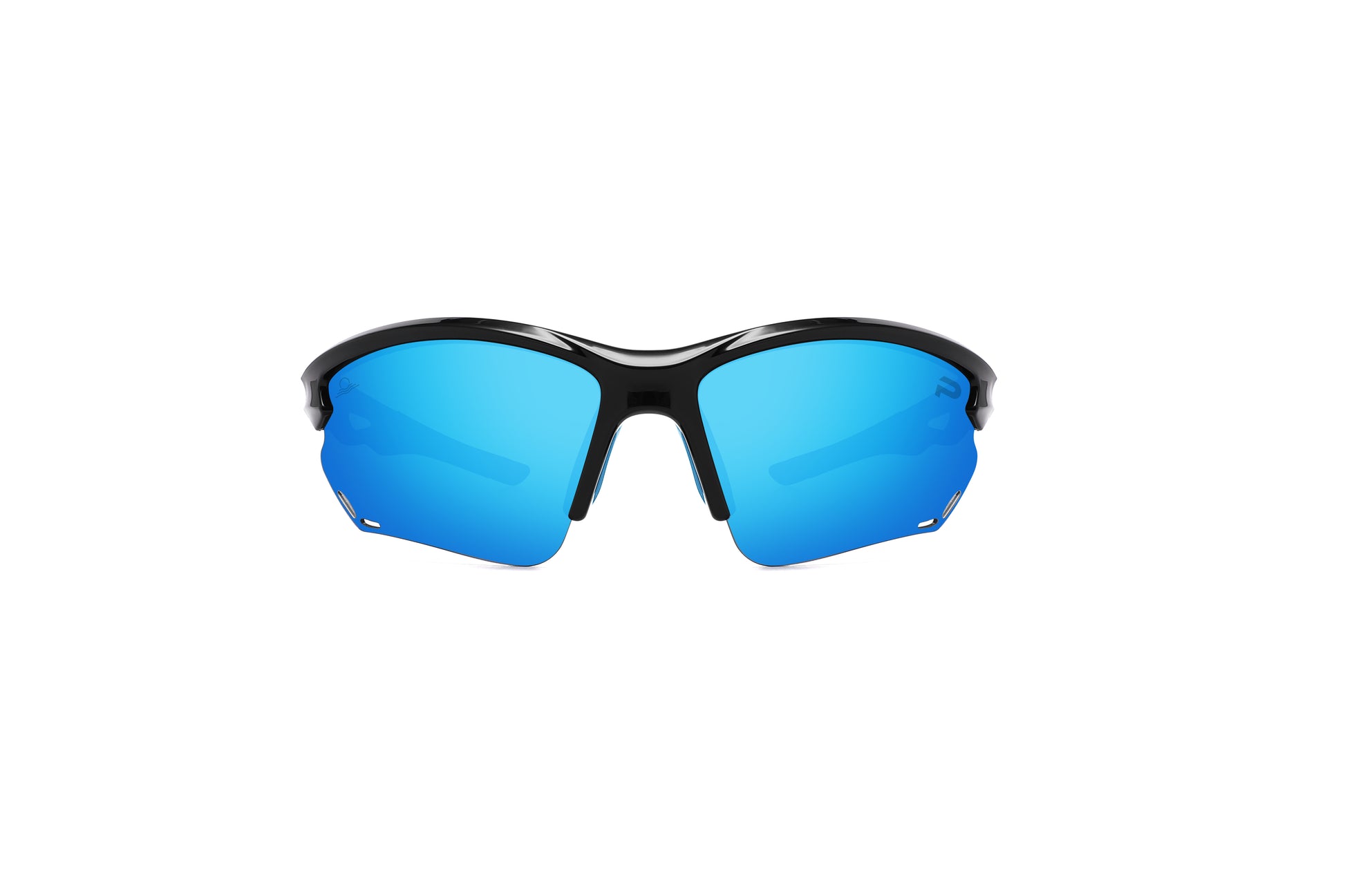 Front view of Sunripple SRS02C2 Sport Sunglass, designed for outdoor activities and cycling glasses, offering a durable and comfortable fit for an active lifestyle.