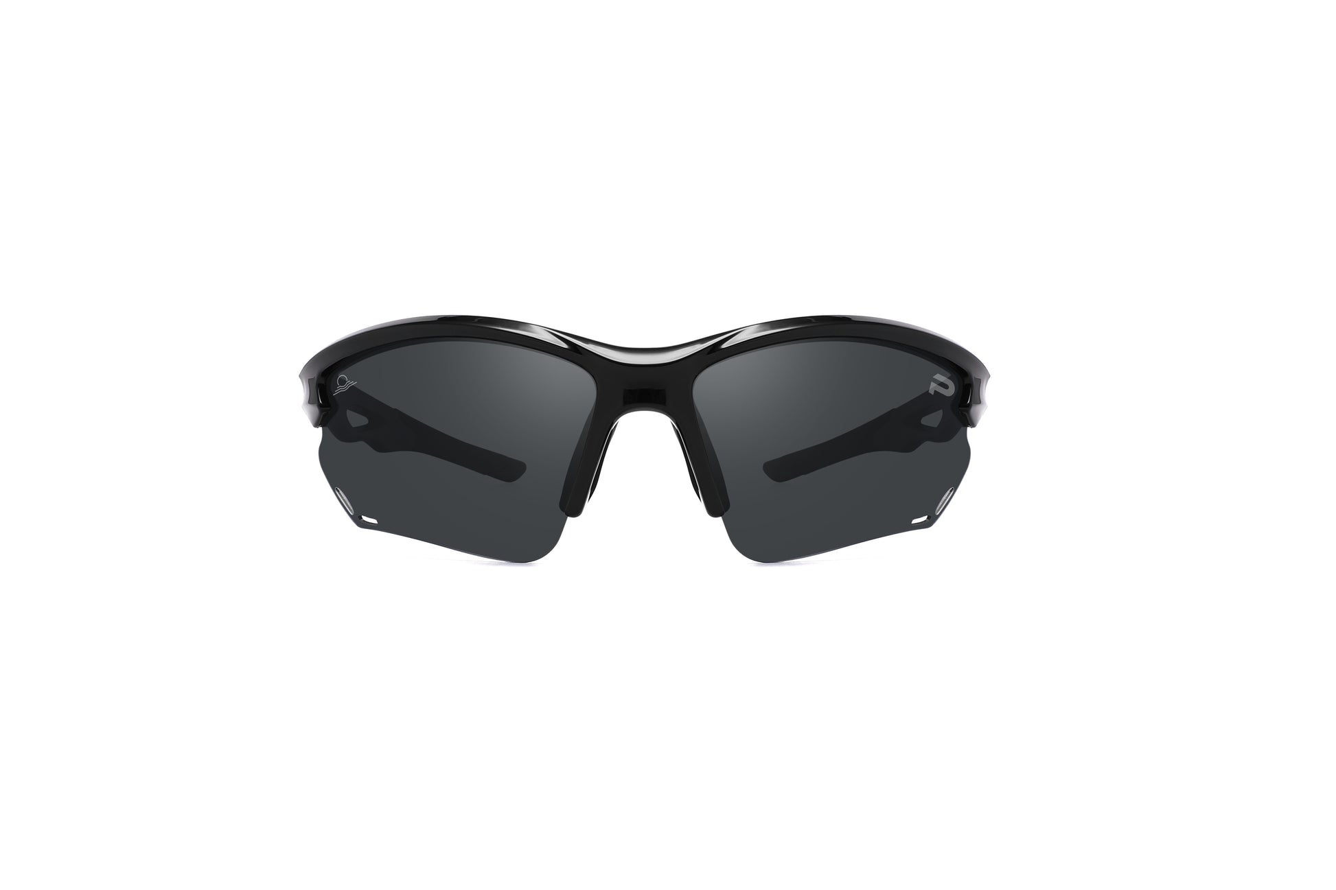 Front view of Sunripple SRS02C3 Sport Sunglass, designed for outdoor activities and cycling glasses, offering a durable and comfortable fit for an active lifestyle.