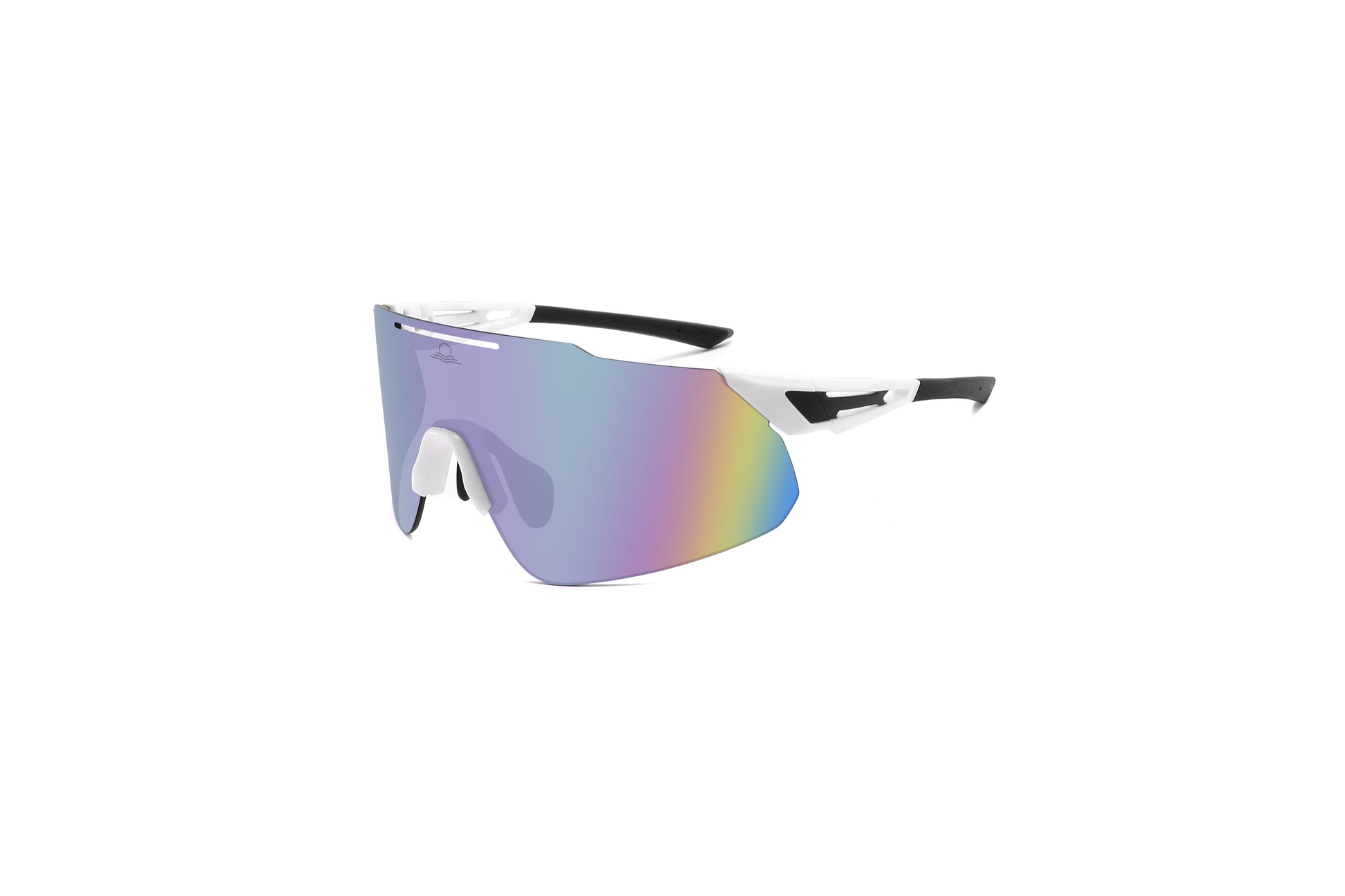 Angle view of Sunripple SRS03C3 Sport Sunglass, designed for outdoor activities and cycling glasses, offering a durable and comfortable fit for an active lifestyle.