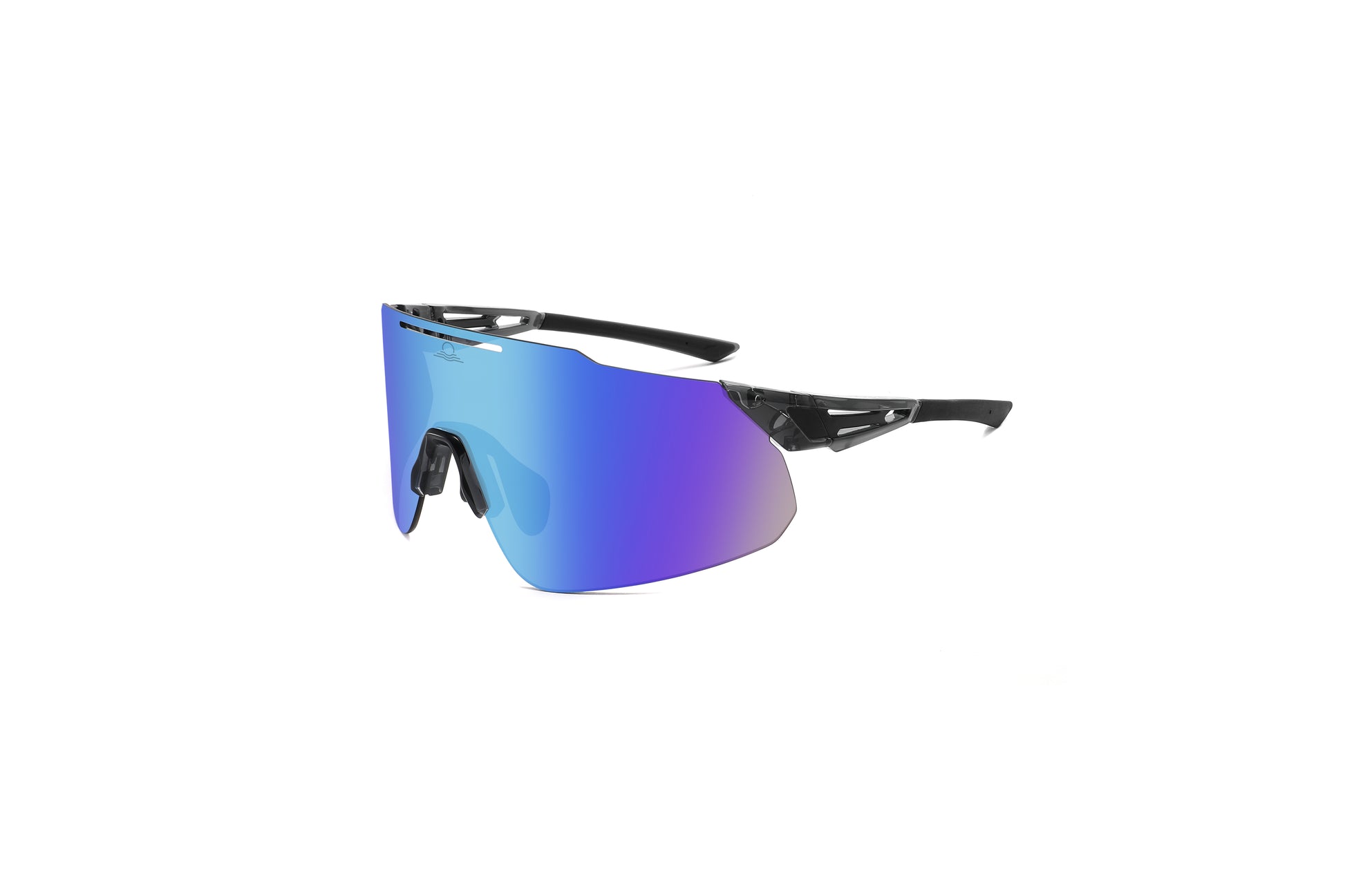 Angle view of Sunripple SRS03C5 Sport Sunglass, designed for outdoor activities and cycling glasses, offering a durable and comfortable fit for an active lifestyle.