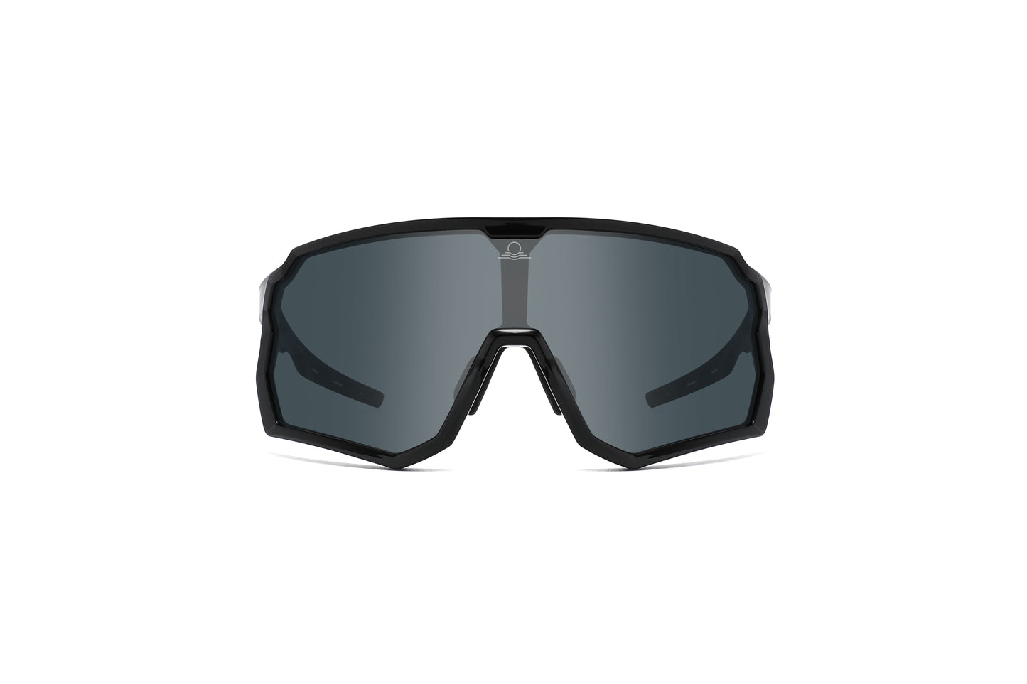 Front view of Sunripple SRS06C1 Sport Sunglass, designed for outdoor activities and cycling glasses, offering a durable and comfortable fit for an active lifestyle.