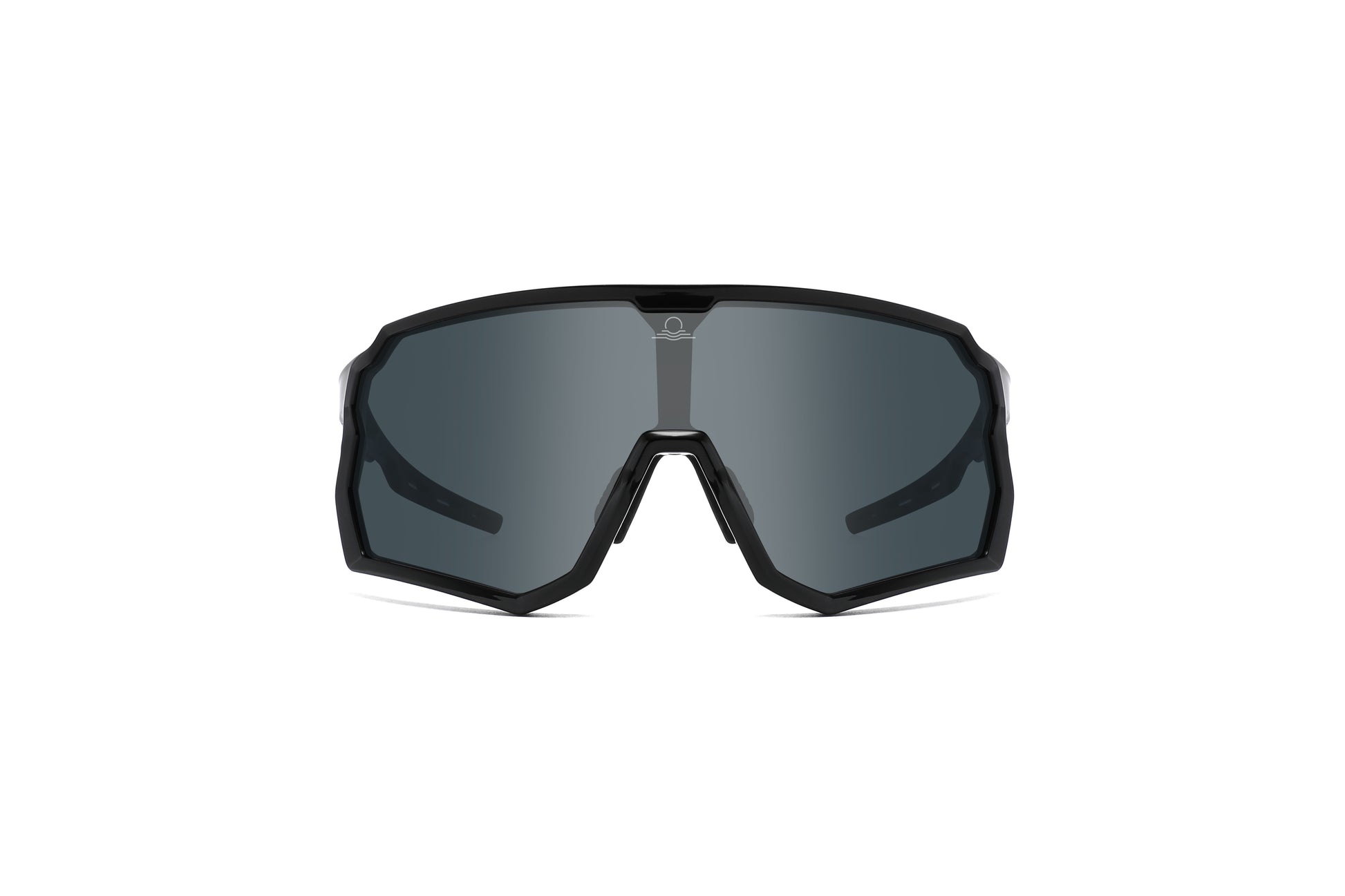Front view of Sunripple SRS06C1 Sport Sunglass, designed for outdoor activities and cycling glasses, offering a durable and comfortable fit for an active lifestyle.