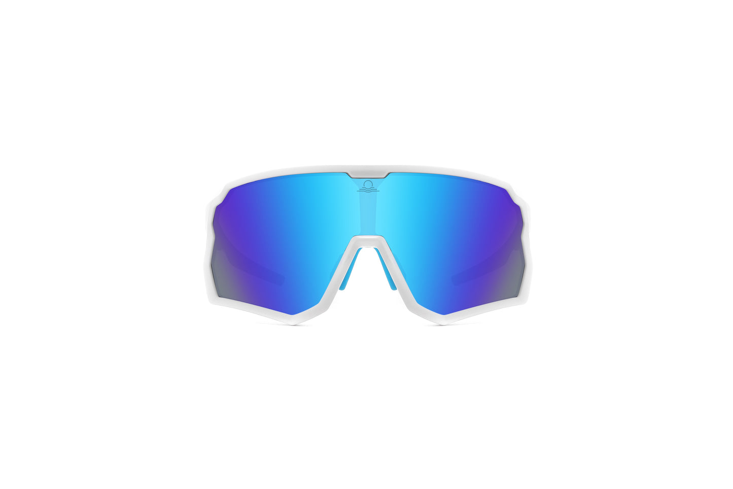 Front view of Sunripple SRS06C2 Sport Sunglass, designed for outdoor activities and cycling glasses, offering a durable and comfortable fit for an active lifestyle.
