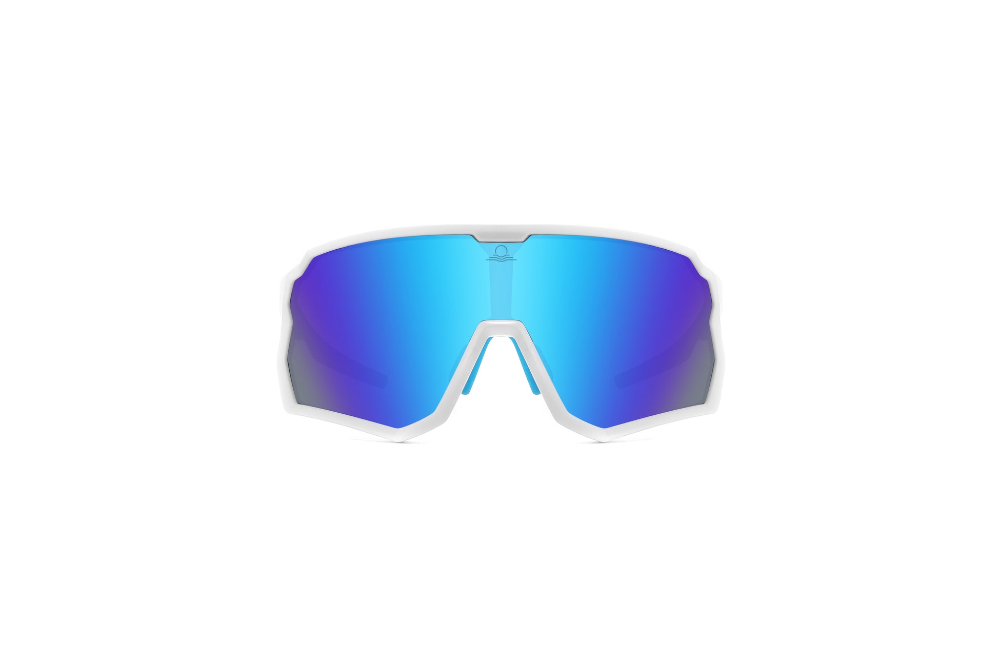 Front view of Sunripple SRS06C2 Sport Sunglass, designed for outdoor activities and cycling glasses, offering a durable and comfortable fit for an active lifestyle.