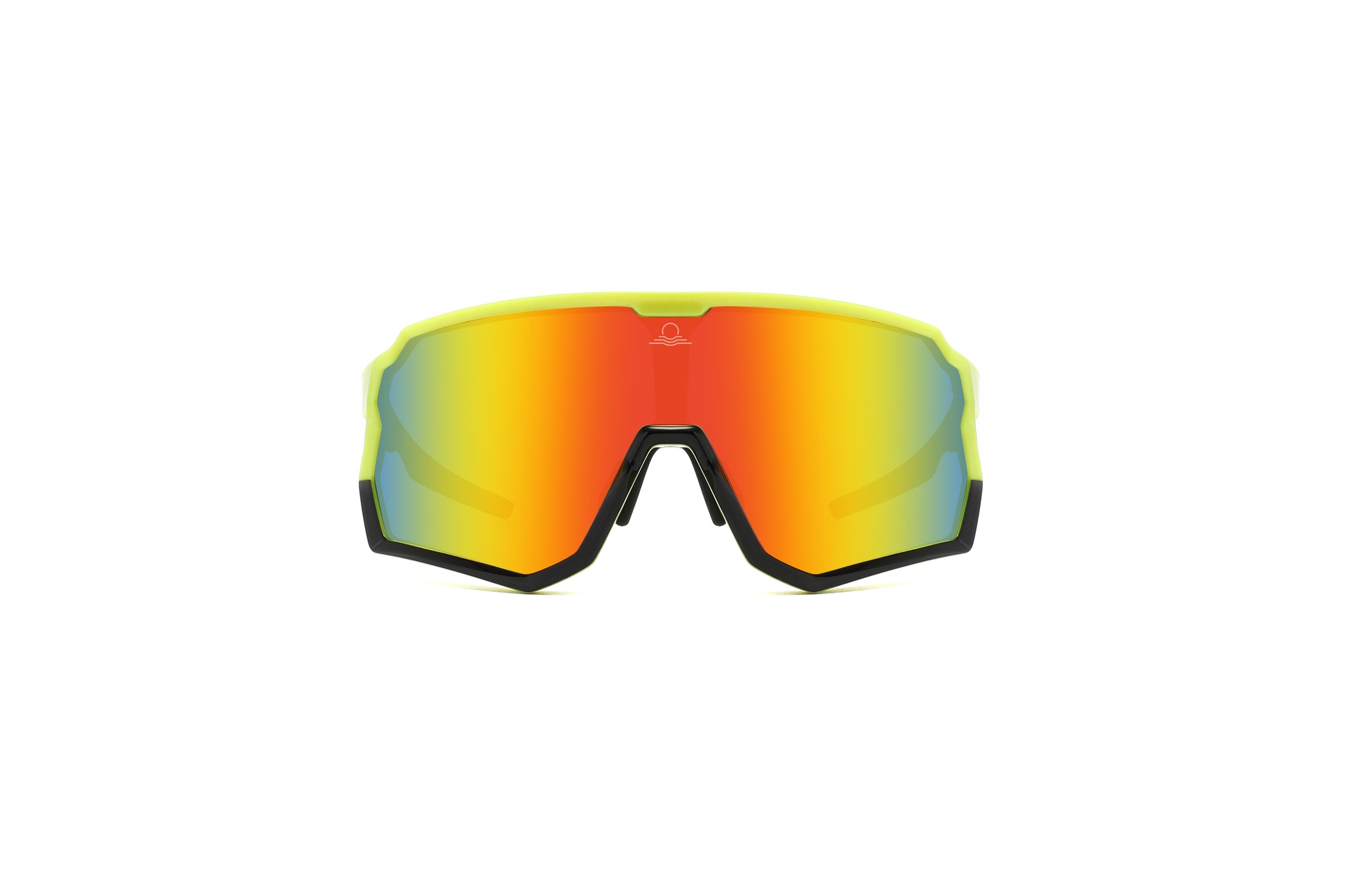 Front view of Sunripple SRS06C4 Sport Sunglass, designed for outdoor activities and cycling glasses, offering a durable and comfortable fit for an active lifestyle.