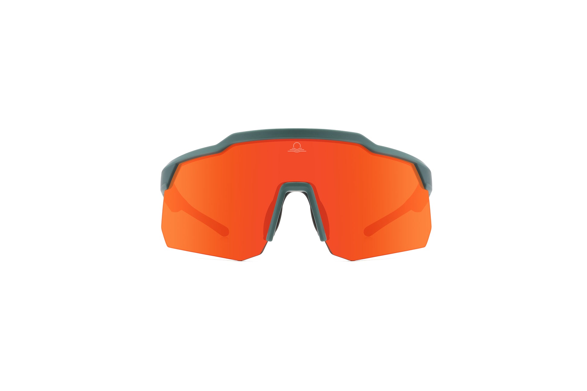 Front view of Sunripple SRS08C3 Sport Sunglass, designed for outdoor activities and cycling glasses, offering a durable and comfortable fit for an active lifestyle.