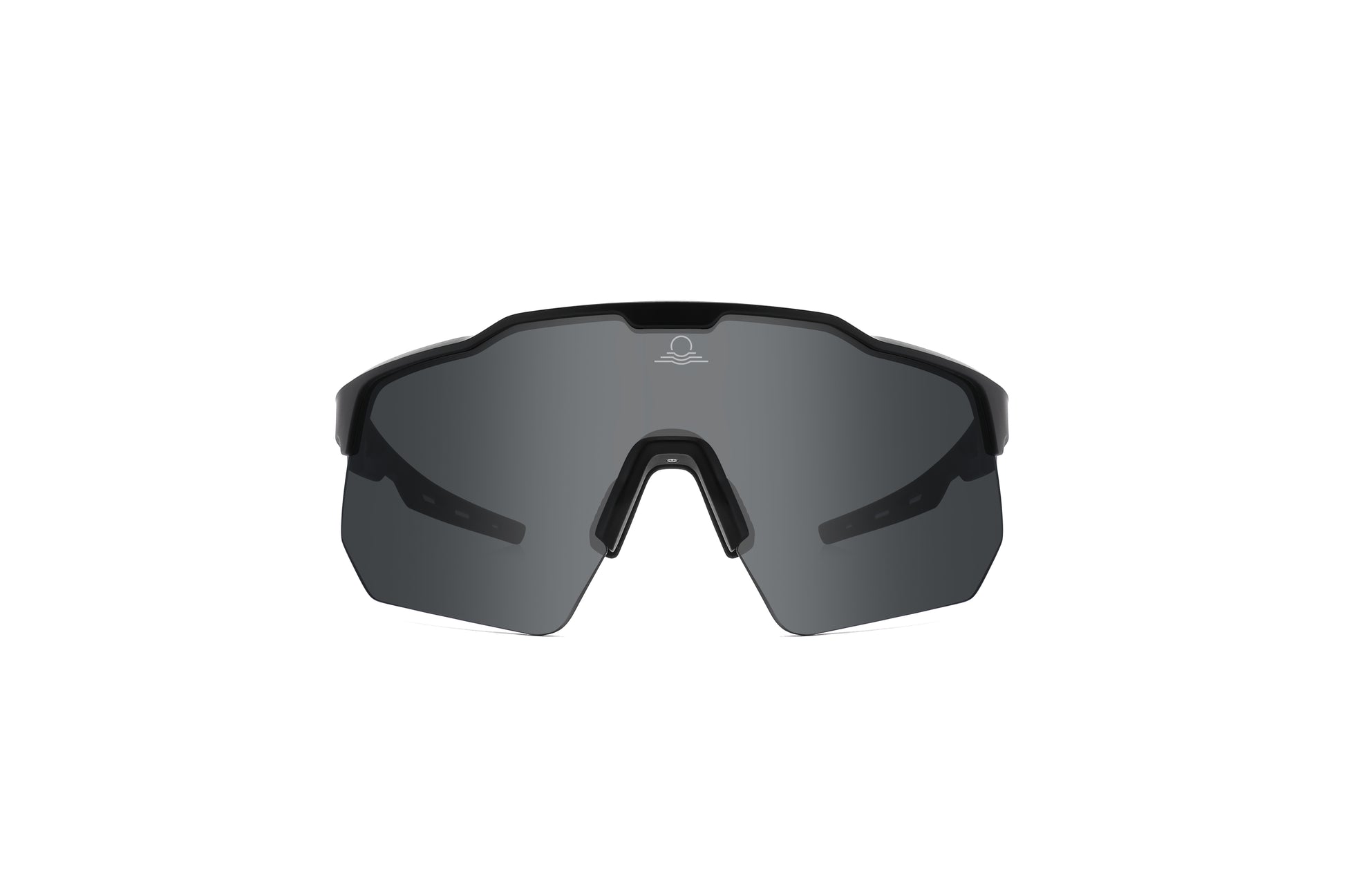 Front view of Sunripple SRS09C1 Sport Sunglass, designed for outdoor activities and cycling glasses, offering a durable and comfortable fit for an active lifestyle.